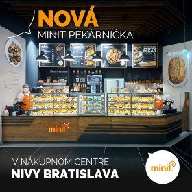 Nová MINIT pekárnička v OC NIVY v Bratislave