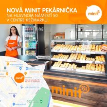 Nová MINIT pekárnička v Kežmarku na Hlavnom námestí