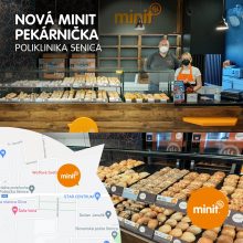 Nová pekárnička na Poliklinike v Senici